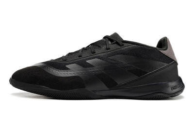 Men's Adidas Predator 24 Elite IC Indoor & Futsal Low-Tops Football Shoes - Black/Brown/Black