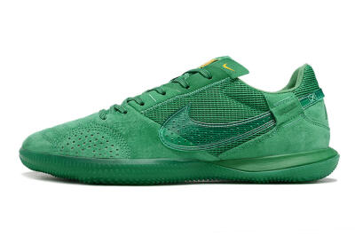 Men's Nike Street Gato IC Indoor & Futsal Low-Tops Football Shoes - Green/Green/Green