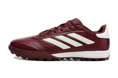 Men's Adidas Copa Pure.3 TF Artificial Turf Low-Tops Football Shoes - Red/White/Yellow