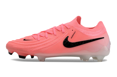 Men's Nike Phantom Luna Elite FG Firm Ground Low-Tops Football Boots - Pink/Black