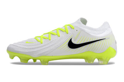 Men's Nike Phantom Luna Elite NU FG Firm Ground Low-Tops Football Boots - White/Yellow/Black