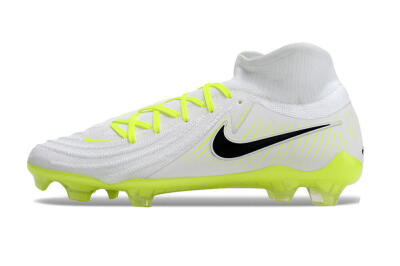 Men's Nike Phantom Luna Elite NU FG Firm Ground Low-Tops Football Boots - White/Yellow/Black