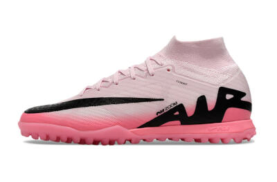 Unisex Nike Air Zoom Mercurial Superfly 9 Elite TF Artificial Turf High-Tops Football Boots - Pink/Pink/Black