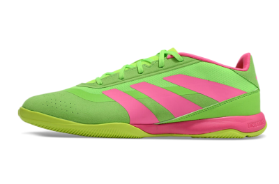 Men's Adidas Predator 24 Elite IC Indoor & Futsal Low-Tops Football Shoes - Yellow/Pink