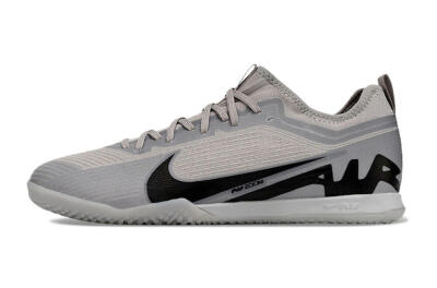 Men's Nike Air Zoom Mercurial Vapor 15 Pro IC Indoor & Futsal Low-Tops Football Shoes - Grey/Black
