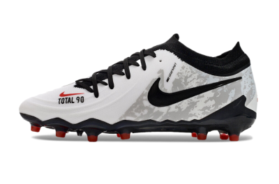 Men's Nike Phantom Luna Elite AG Artificial Grass Low-Tops Football Boots - White/Grey/Black/Red