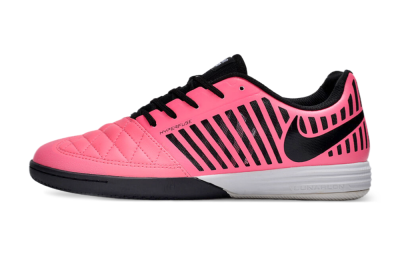 Unisex Nike Lunar Gato 2 IC Indoor & Futsal Low-Tops Football Shoes - Pink/Black
