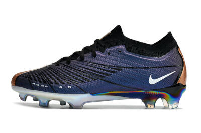Men's Nike Air Zoom Mercurial Vapor 15 Elite FG Firm Ground Low-Tops Football Boots - Blue/Black