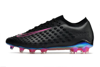 Men's Nike Phantom Ultra Venom FG Firm Ground Low-Tops Football Boots - Black/Pink