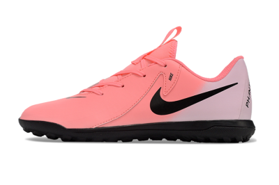 Men's Nike Phantom GX 2 Acad LV8 TF Artificial Turf Low-Tops Football Shoes - Red/Pink/Black