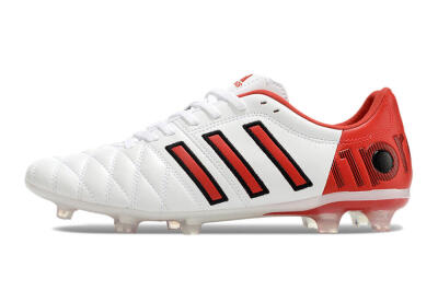 Men's Adidas Adipure 11Pro x PD25 Trx FG Firm Ground Low-Tops Football Boots - White/Red/Black