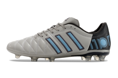 Men's Adidas Adipure 11Pro x PD25 Trx FG Firm Ground Low-Tops Football Boots - Grey/Black/Blue