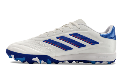 Men's Adidas Copa Pure.3 TF Artificial Turf Low-Tops Football Shoes - White/Blue/Red