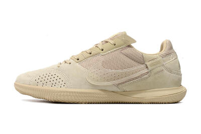 Men's Nike Street Gato IC Indoor & Futsal Low-Tops Football Shoes - Beige/Beige