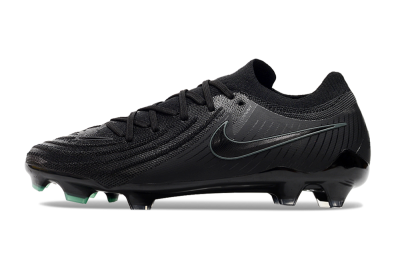 Men's Nike Phantom Luna Elite NU FG Firm Ground Low-Tops Football Boots - Black/Blue