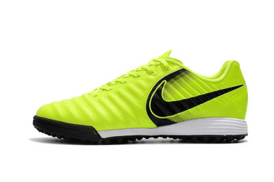 Men's Nike Tiempox Ligera IV TF Artificial Turf Low-Tops Football Shoes - Yellow/Black/White