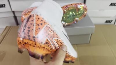 Men's Nike Air Zoom Mercurial Superfly 10 Elite FG Firm Ground High-Tops Football Boots - Grey/Leopard/Gold