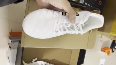 Men's Adidas AdiPure 11Pro X PD25 Trx FG Firm Ground Low-Tops Football Boots - White/Gold/Black