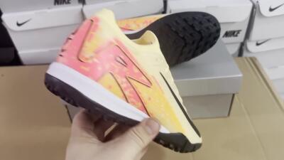 Unisex Nike Air Zoom Mercurial Vapor 16 Elite TF Artificial Turf Low-Tops Football Shoes - Yellow/Black/Orange