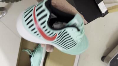 Unisex Nike Lunar Gato 2 IC Indoor & Futsal Low-Tops Football Shoes - Jade/Black/Red