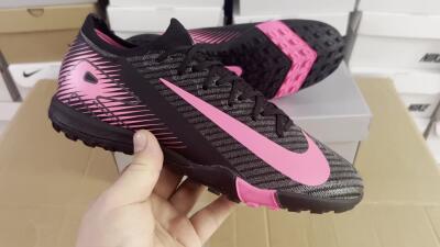Unisex Nike Air Zoom Mercurial Vapor 16 Elite TF Artificial Turf Low-Tops Football Shoes - Black/Pink