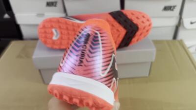 Unisex Nike Air Zoom Mercurial Vapor 16 Elite TF Artificial Turf Low-Tops Football Shoes - Red/Black/White