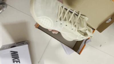 Men's Nike Street Gato IC Indoor & Futsal Low-Tops Football Shoes - Beige/Beige