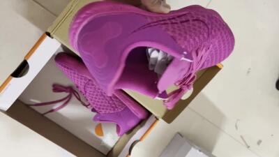 Men's Nike React Gato IC Indoor & Futsal Low-Tops Football Shoes - Pink/Purple