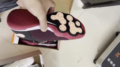 Men's Nike React Gato IC Indoor & Futsal Low-Tops Football Shoes - Red/White/Black