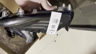 Men's Adidas F50 Elite SG Soft Ground Low-Tops Football Boots - Black/White