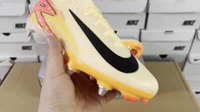 Men's Nike Air Zoom Mercurial Vapor 16 Elite SG Soft Ground Low-Tops Football Boots - Yellow/Black/Red