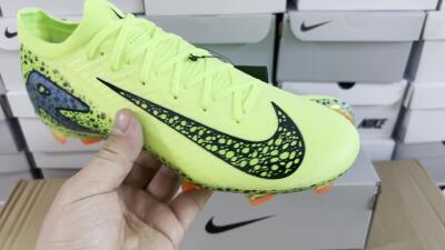 Unisex Nike Air Zoom Mercurial Vapor 16 Elite FG Firm Ground Low-Tops Football Boots - Yellow/Black/Orange