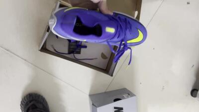 Men's Nike Phantom GT2 DF Elite FG Firm Ground High-Tops Football Boots - Blue/Yellow/White