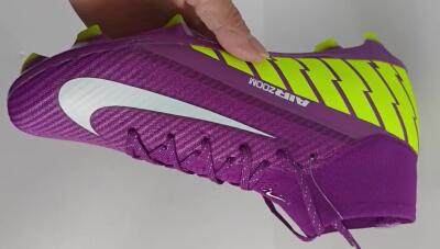 Unisex Nike Air Zoom Mercurial Superfly 10 Elite FG Firm Ground High-Tops Football Boots - Red/White/Yellow