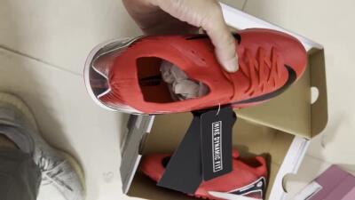 Unisex Nike Air Zoom Mercurial Vapor 16 Elite TF Artificial Turf Low-Tops Football Shoes - Red/Black/White