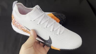 Unisex Nike Air Zoom Mercurial Vapor 16 Pro TF Artificial Turf Low-Tops Football Shoes - Grey/Black/Leopard