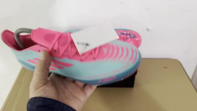 Unisex Adidas F50+ Elite FG Firm Ground Low-Tops Football Boots - Jade/Pink/White