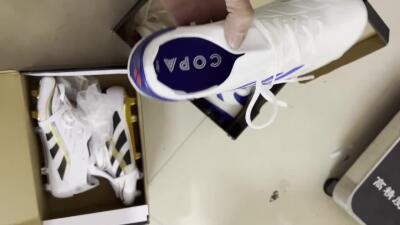 Men's Adidas Copa Pure 2 FG Firm Ground Low-Tops Football Boots - Silver/Blue/Red