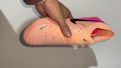 Men's Nike Phantom Luna Elite FG Firm Ground Low-Tops Football Boots - Pink/Black/Blue