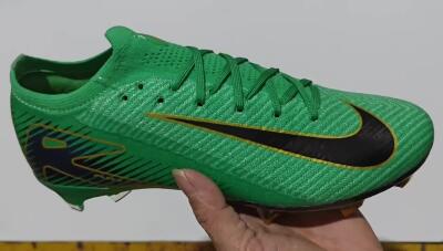 Men's Nike Air Zoom Mercurial Vapor 16 Elite FG Firm Ground Low-Tops Football Boots - Green/Black/Gold