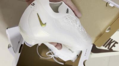 Men's Nike Air Zoom Mercurial Vapor 16 Elite FG Firm Ground Low-Tops Football Boots - White/Black