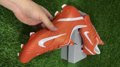 Men's Nike Mercurial Vapor 1 Elite FG Firm Ground Low-Tops Football Boots - Brown/White