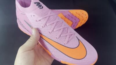 Unisex Nike Air Zoom Mercurial Vapor 16 Elite TF Artificial Turf Low-Tops Football Shoes - Red/Orange/Black