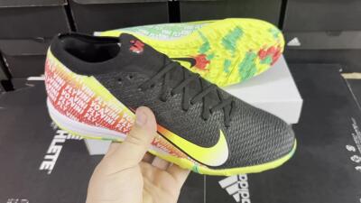 Unisex Nike Air Zoom Mercurial Vapor 16 Elite TF Artificial Turf Low-Tops Football Shoes - White/Red/Yellow