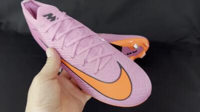 Men's Nike Air Zoom Mercurial Vapor 16 Elite SG Soft Ground Low-Tops Football Boots - Pink/Red/Black