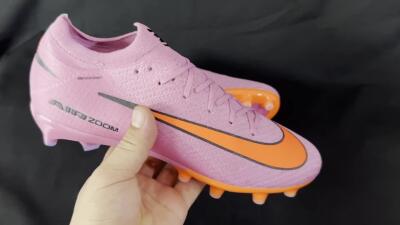 Men's Nike Air Zoom Mercurial Vapor 16 Elite AG Artificial Grass Low-Tops Football Boots - Red/Black