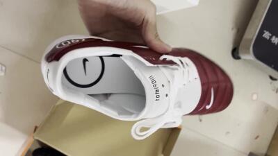 Unisex Nike Total 90 III TF Artificial Turf Low-Tops Football Shoes - Red/White/Black