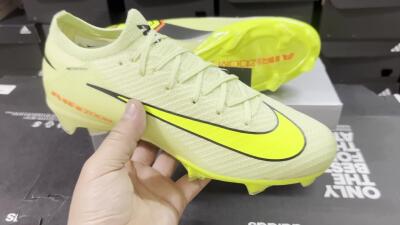 Unisex Nike Air Zoom Mercurial Vapor 16 Elite FG Firm Ground Low-Tops Football Boots - Yellow/Black/Red