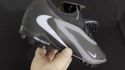 Unisex Nike Phantom 6 Low Elite TF Artificial Turf Low-Tops Football Shoes - Black/Jade