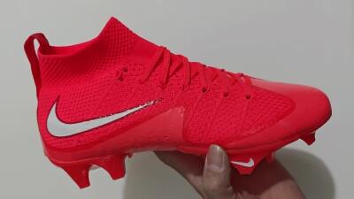 Men's Nike Magista Obra FG Firm Ground High-Tops Football Boots - Red/Vibrant Red/Flame Red